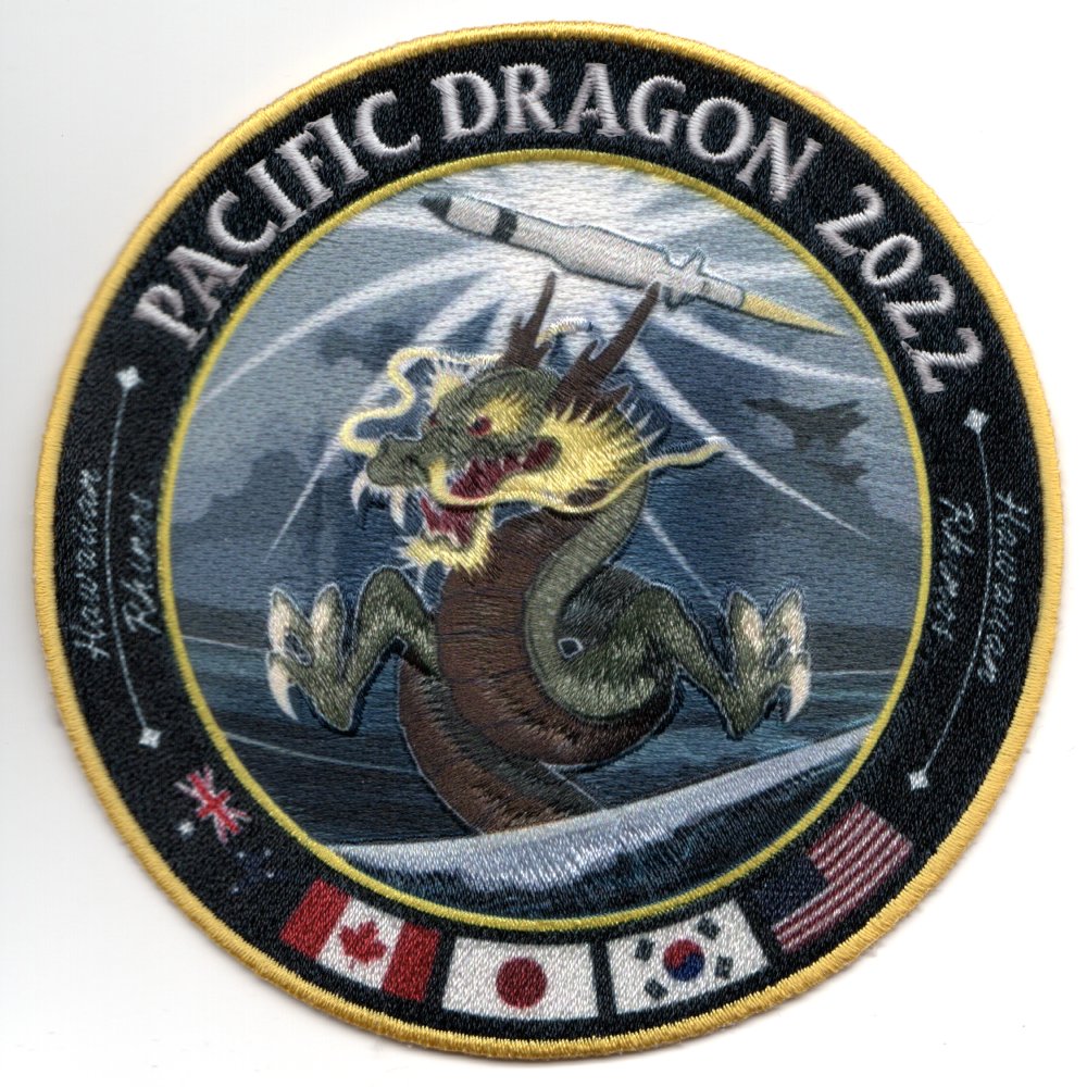 VFA-14 2022 'PACIFIC DRAGON' Cruise Patch