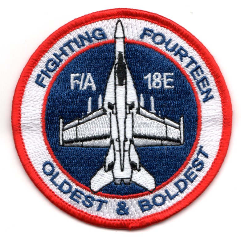 VFA-14 F/A-18E 'Bullet' Patch (R/W/B)