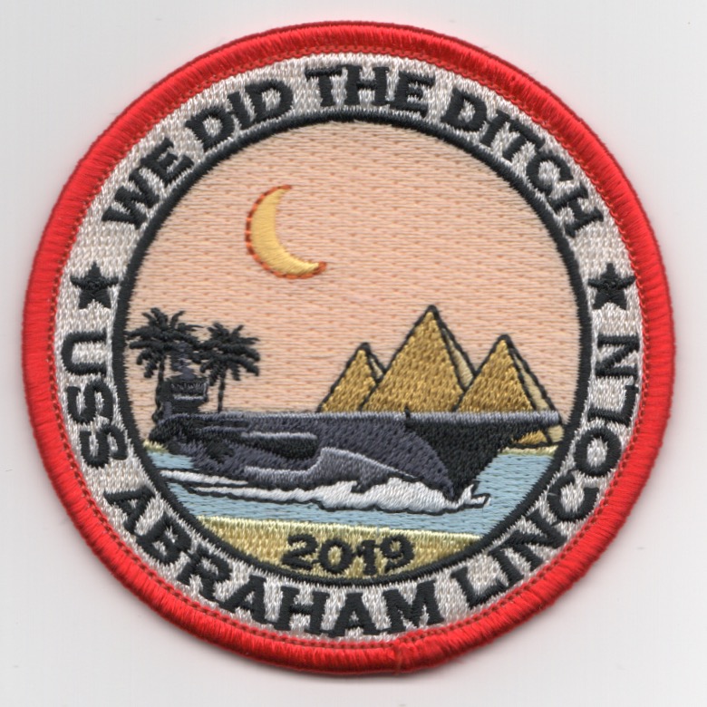 CVN-72/VFA-143 2019 'Did-The-Ditch' Patch