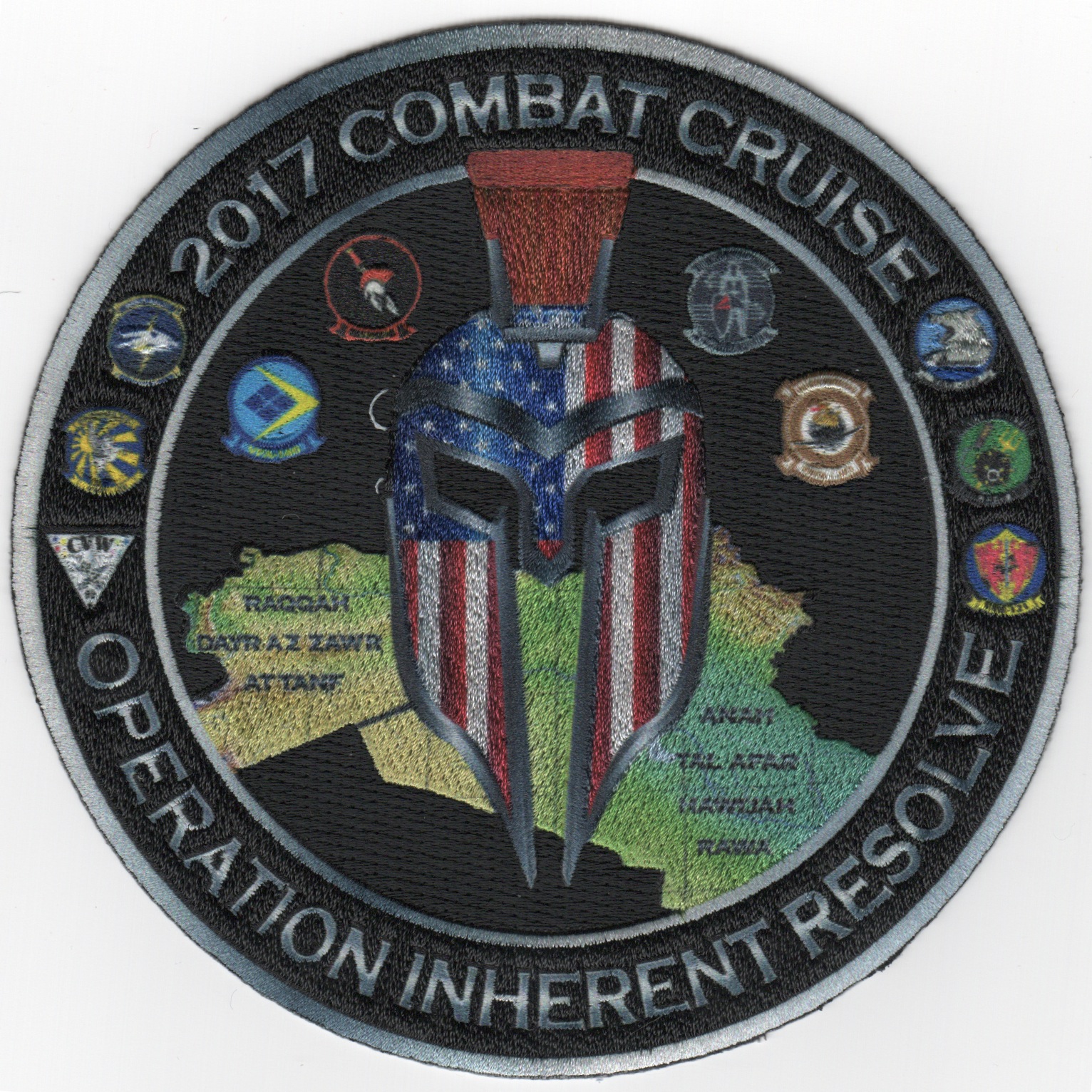 VFA-147 2017 OIR '(R/W/B) SPARTAN' Cruise