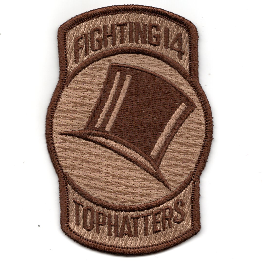 VF/VFA-14 Squadron Patch (Keyhole/DES)