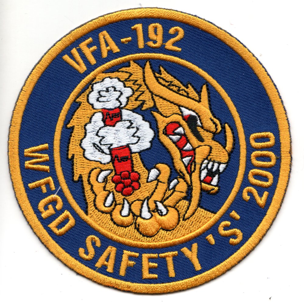 VFA-192 2000 *Safety 'S'* Patch