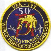 VFA-192 50th Anniversary Patch