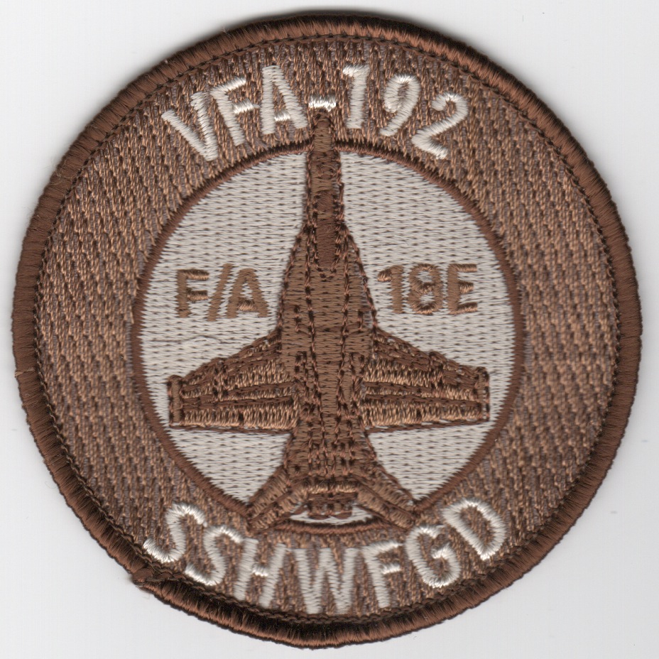 VFA-192 A/C 'Bullet' SSHWFGD Patch (Des)