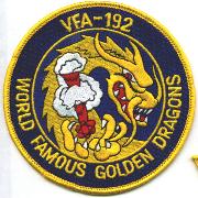 VFA-192 Squadron Patch (Round)