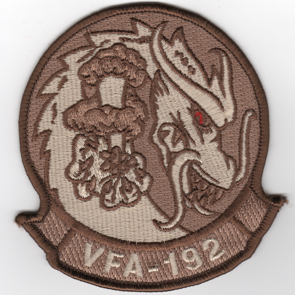 VFA-192 Squadron Patch w/Tab (Des)