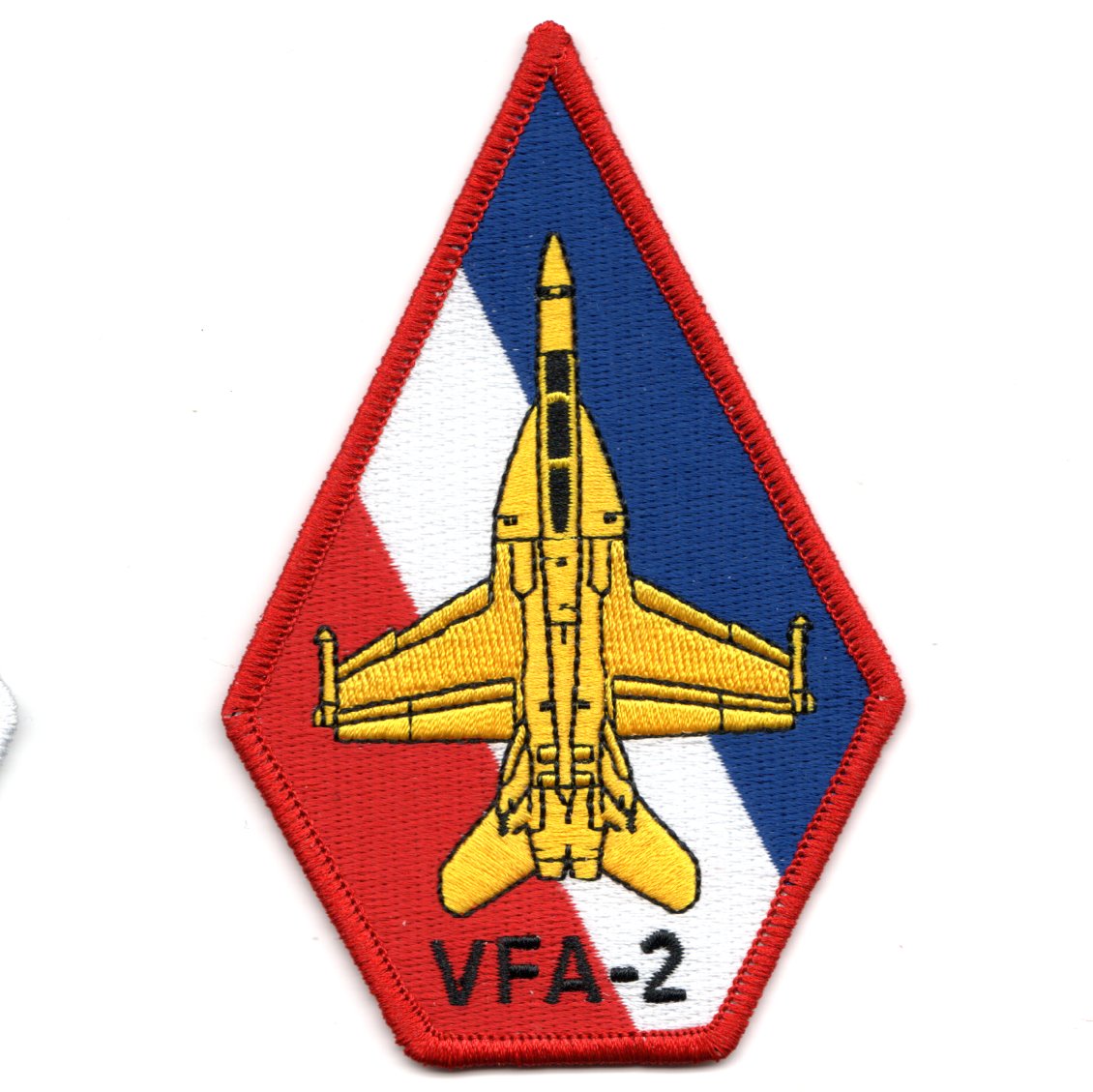 VFA-2 Aircraft 'Coffin' Patch (RED Border)