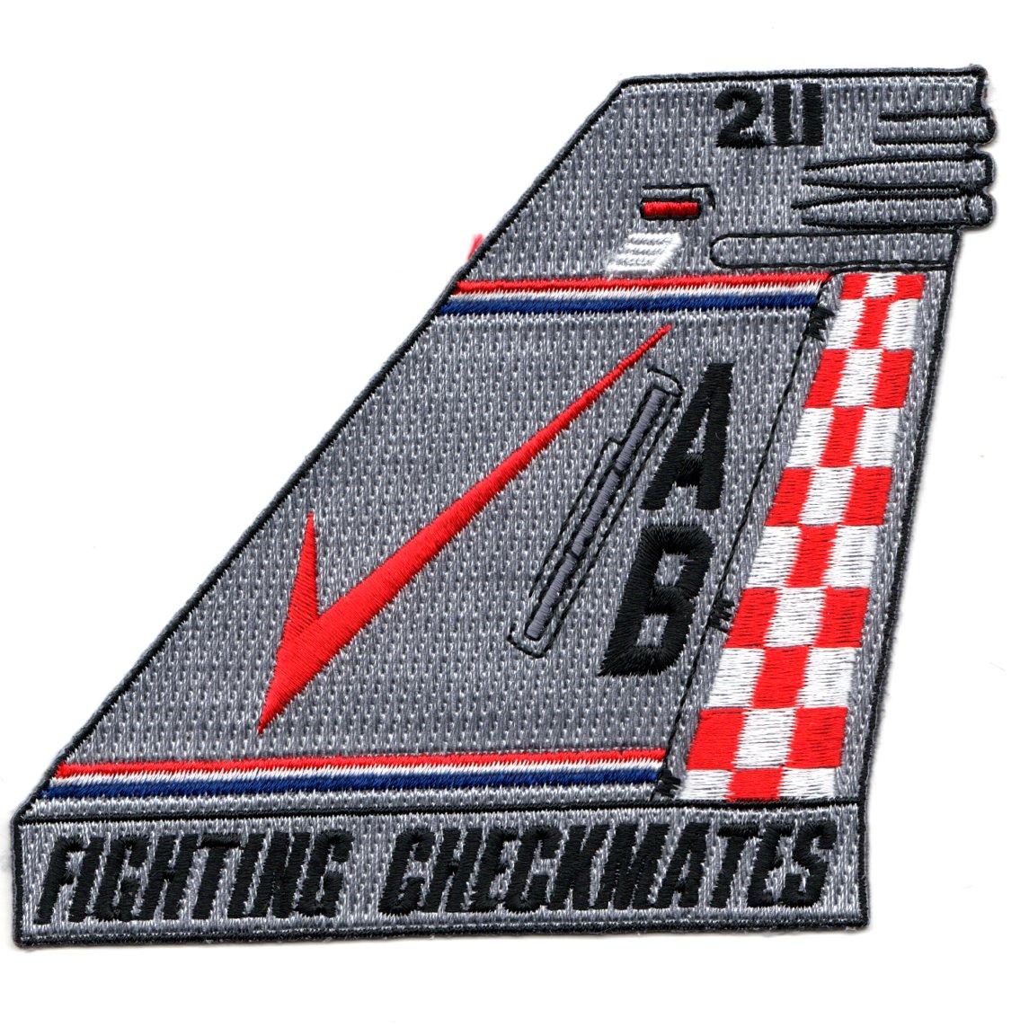 VFA-211 F/A-18E *AB/211 (top)* Tailfin (Gray)