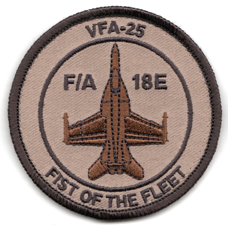 VFA-25 F/A-18E *FOTF* Bullet (Desert)
