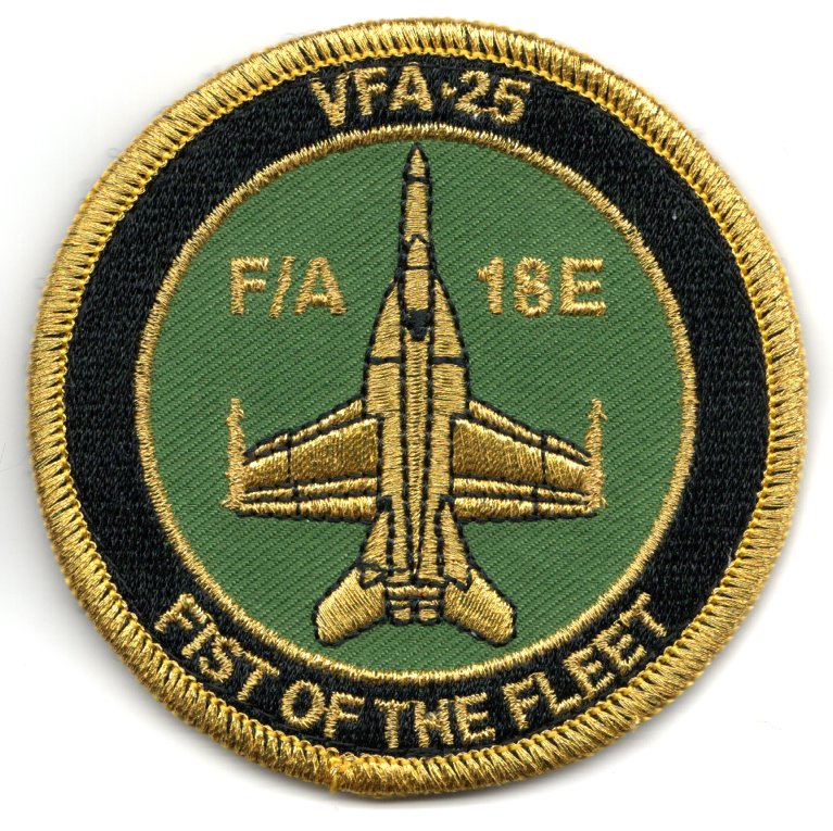 VFA-25 F/A-18E *FOTF* Bullet (Green/Gold)
