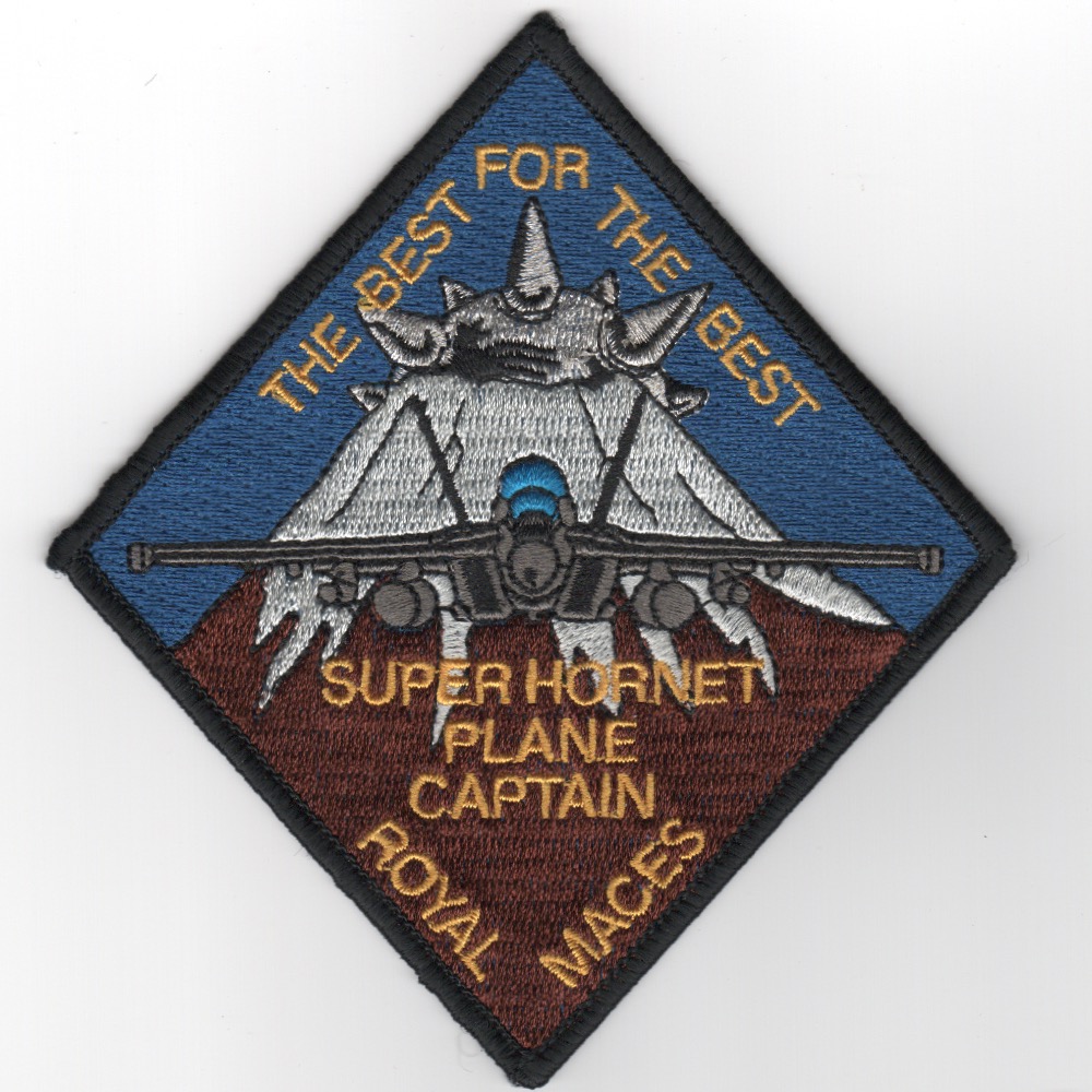 VFA-27 'Best Plane Captain' Patch (Gray A/C)