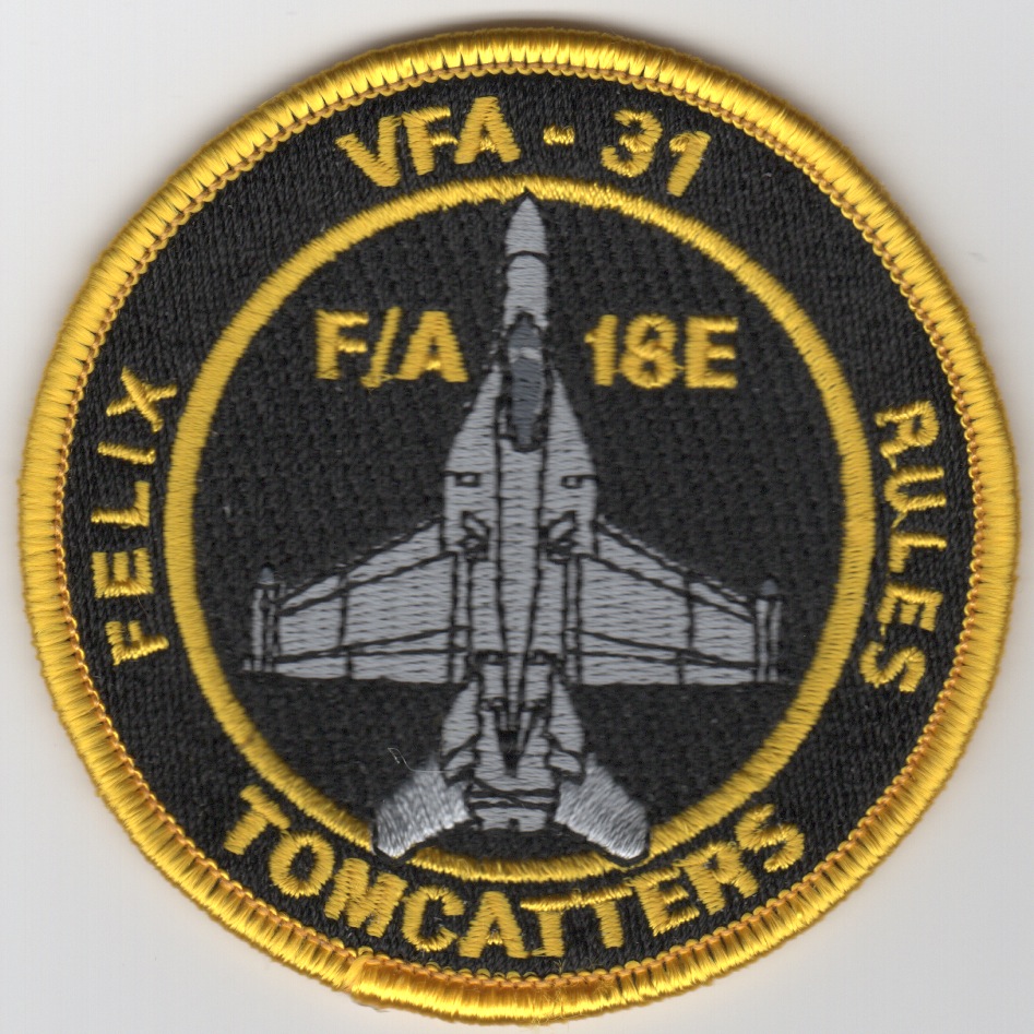 VFA-31 'TOMCATTERS' A/C Bullet (Black)