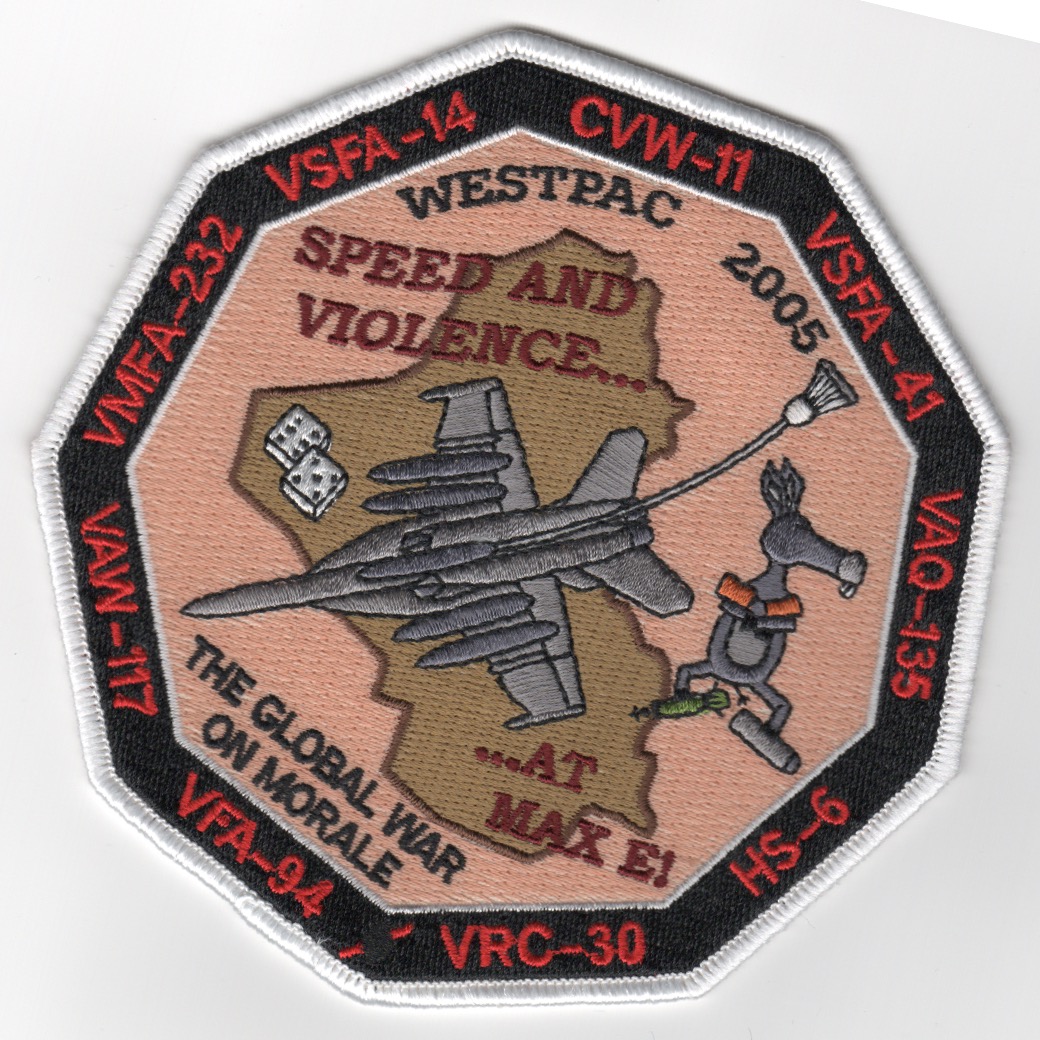 VFA-94 '2005 WESTPAC' Cruise (9-sided)