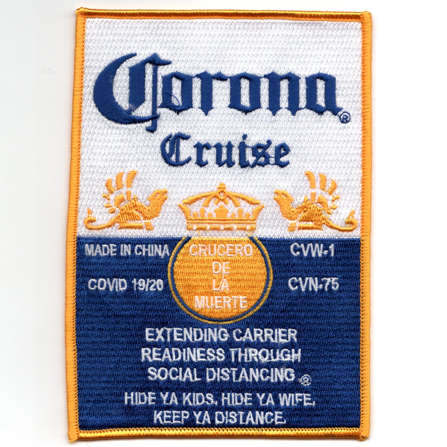 VFA-81 COVID-19/20 'CORONA' Cruise Patch