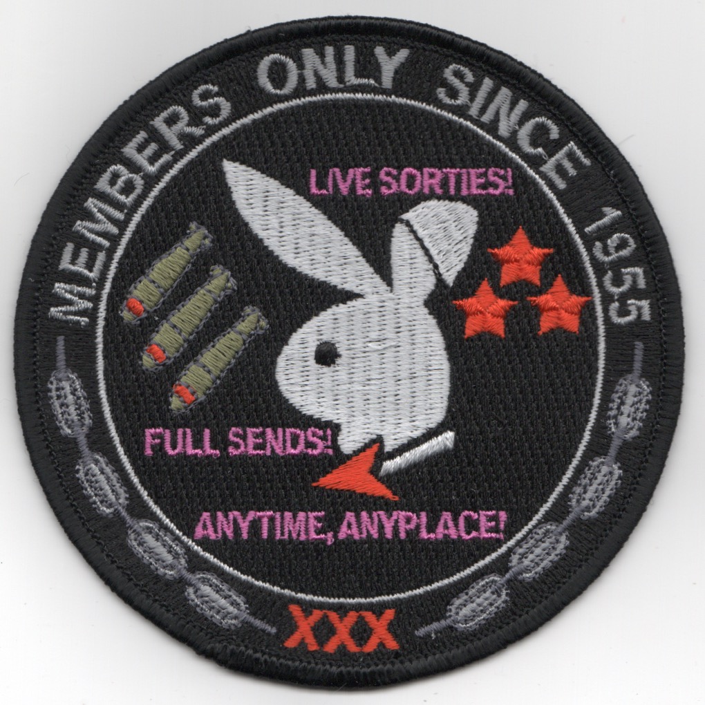 VFA-81 'MEMBERS ONLY' (Round/Black)