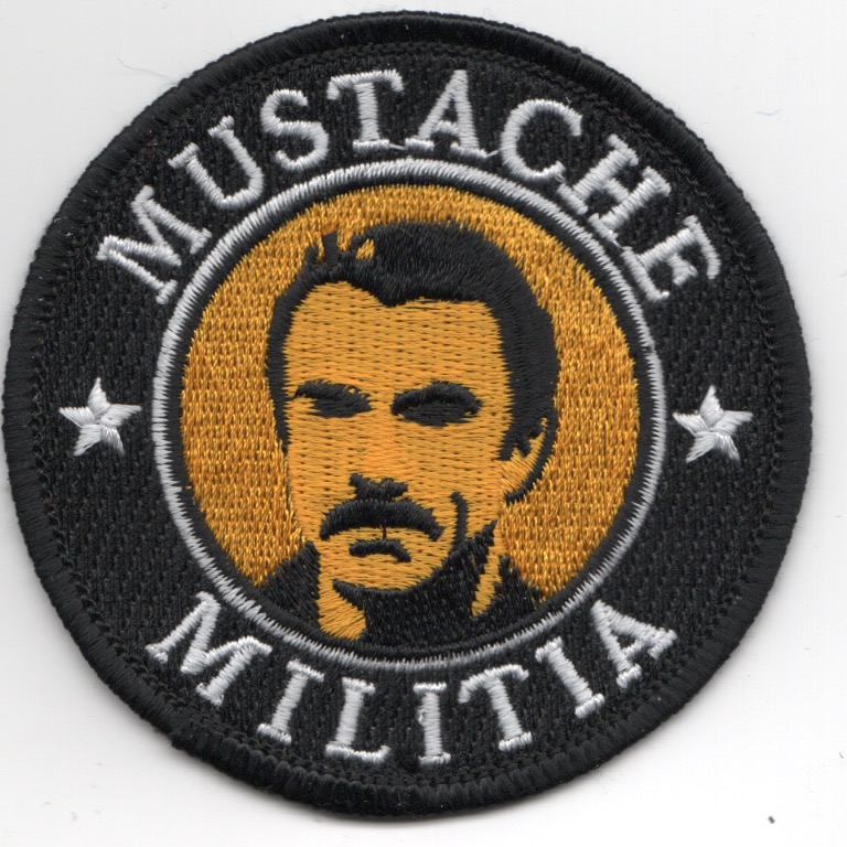 VFA-81 'MUSTACHE MILITIA' (Round/Black)