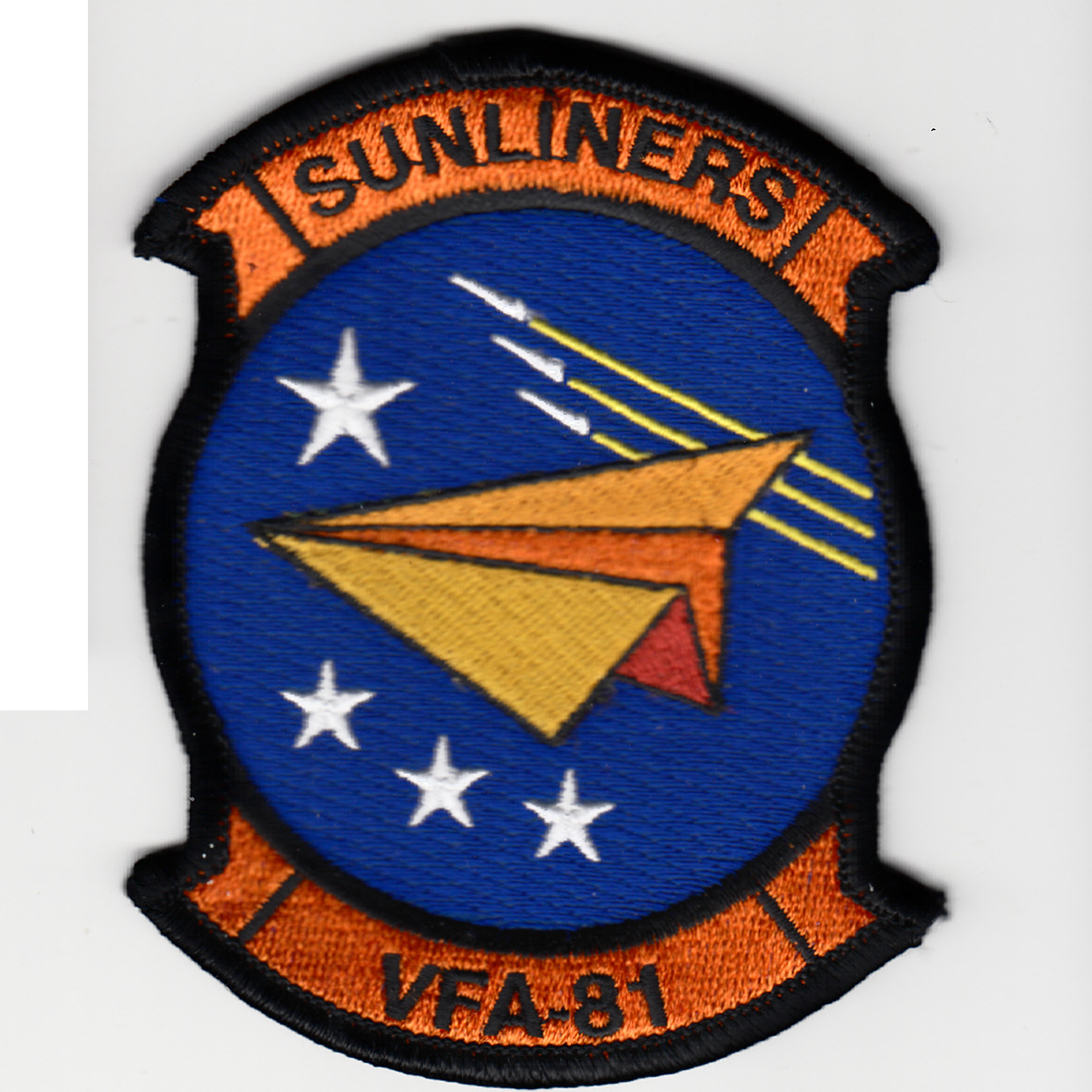 VFA-81 Squadron Patch (Paper Airplane)