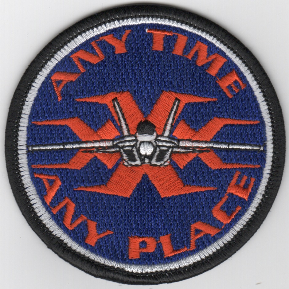 VFA-81 'XXX' Patch (F-18 Frontal)