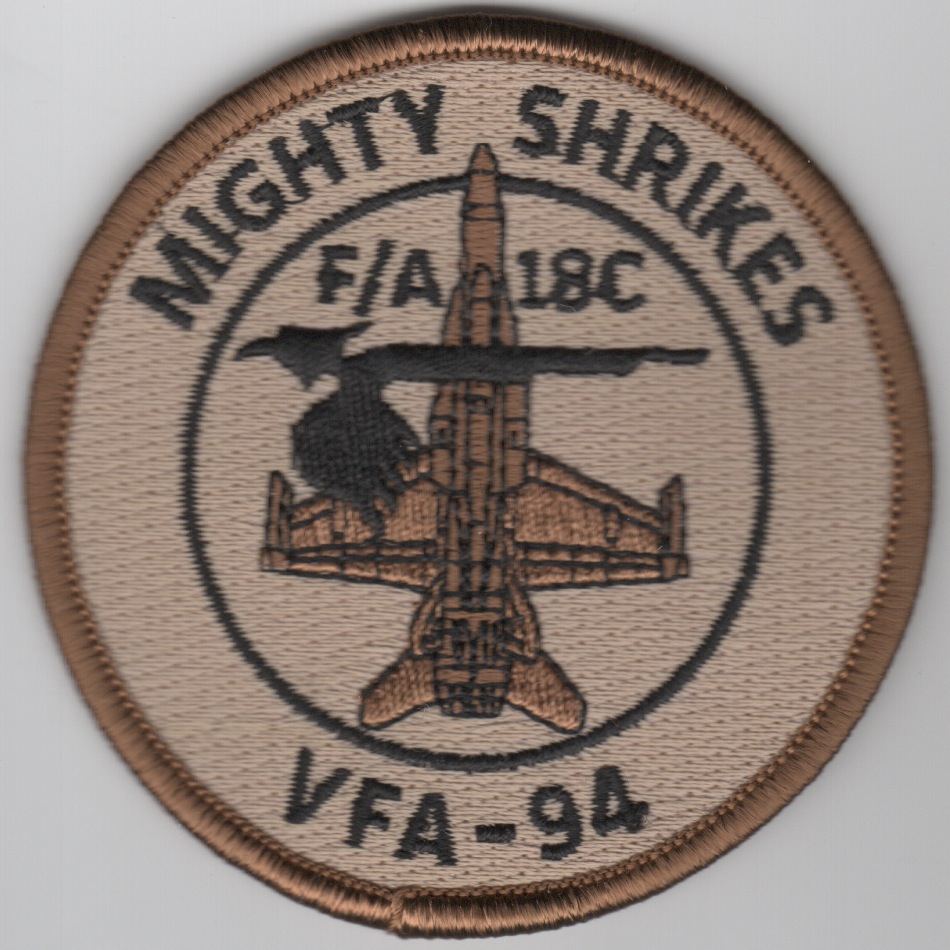 VFA-94 A/C 'Bullet' Patch (Round/Des)
