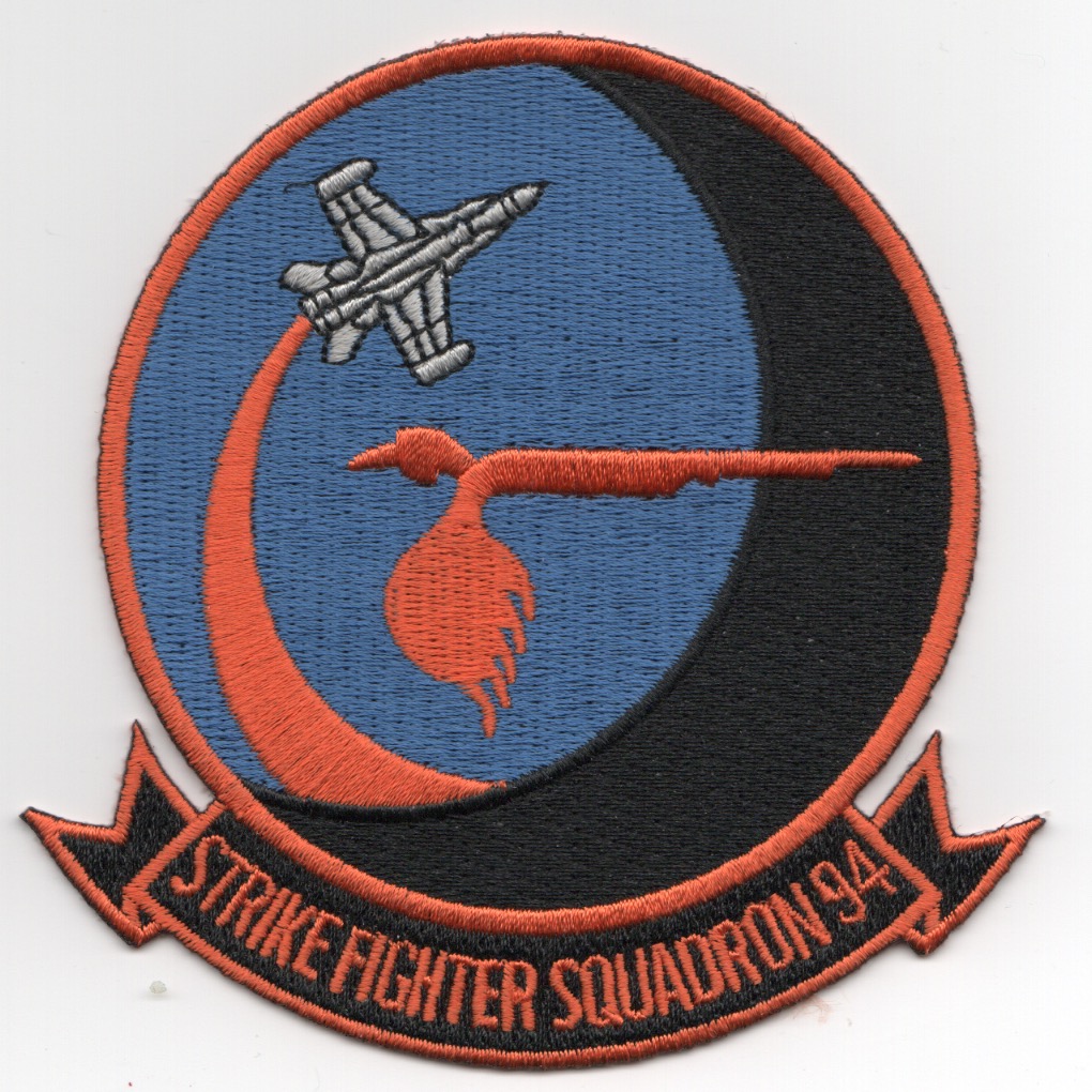 VFA-94 Squadron Patch (Orange/Blue)