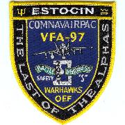VFA-97 2001 'Estocin'/OEF Patch