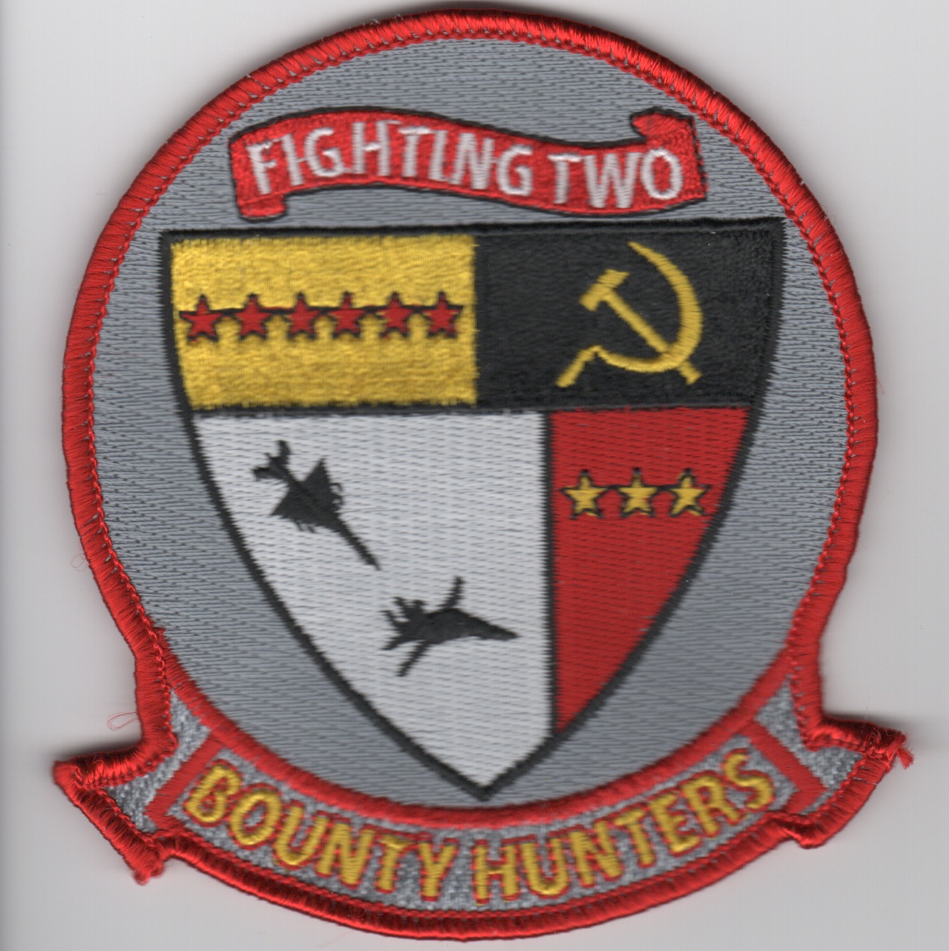 VFA-2 Squadron Patch (Red Border)