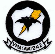 VMA(AW)-242 Squadron Patch