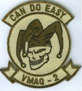VMAQ-2 'Can Do' (Plain Desert) Patch