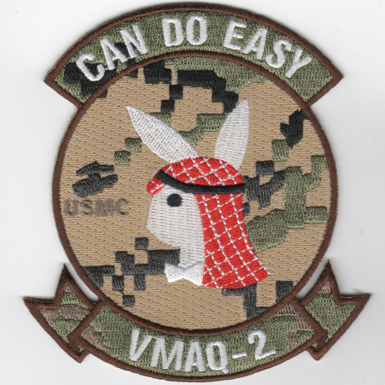 VMAQ-2 'Can Do' (BUNNY) Patch (Des/Camo)