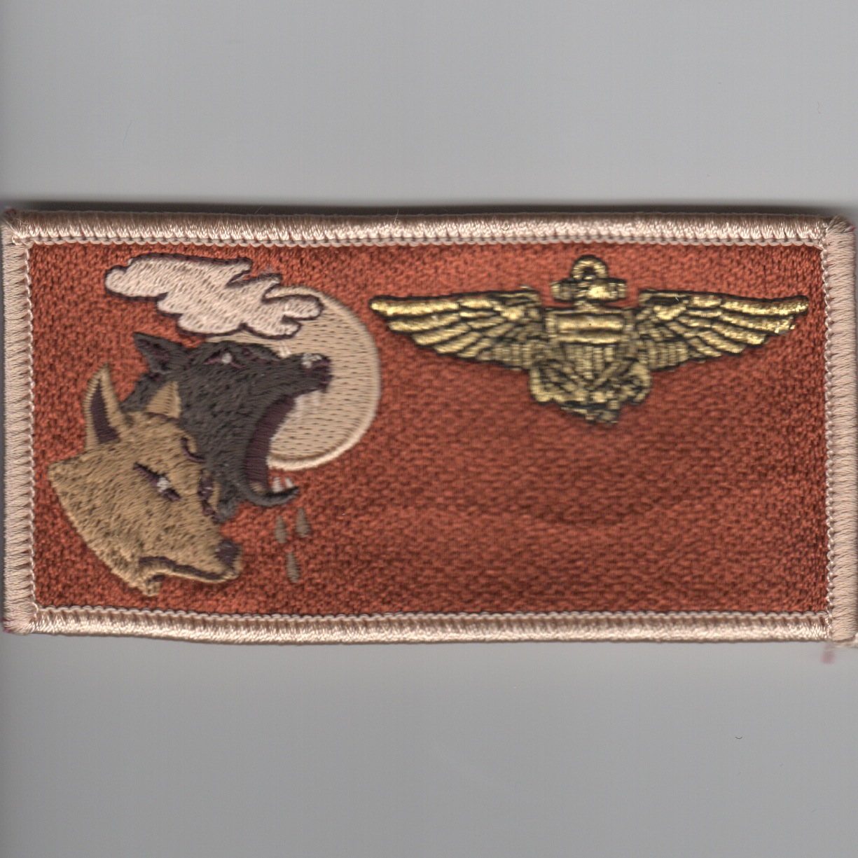 VMAQ-3 Pilot Nametag ('LIGHT' Des/BLANK)