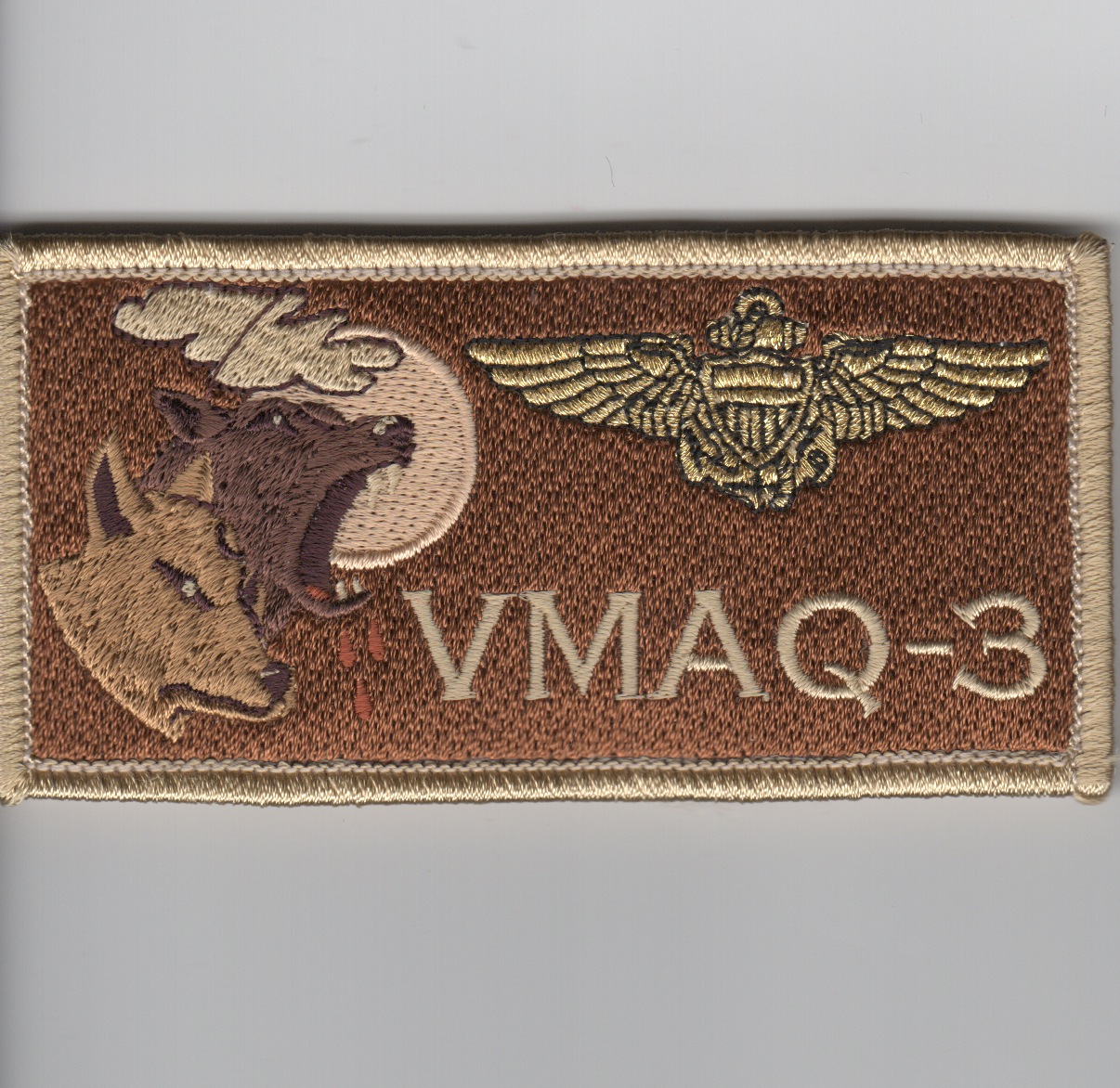 'VMAQ-3' Pilot Nametag ('REGULAR' Des)