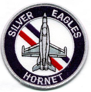 VMFA-115 A/C Bullet Patch (White)