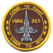 VMFA-323 *FIGHT-DRINK* Bullet (Des/Ylw)