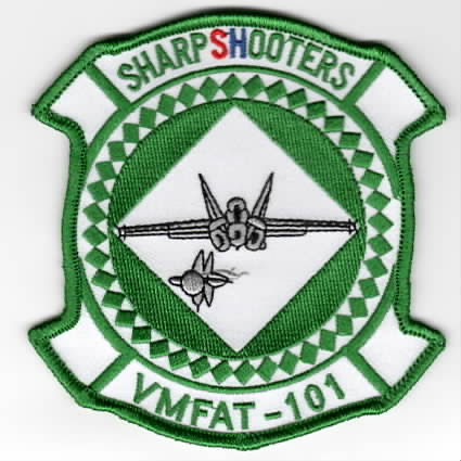 VMFAT-101 Squadron Patch (F-18)