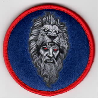 VMGR-153 *FACE in LION MOUTH* Bullet (Blue)