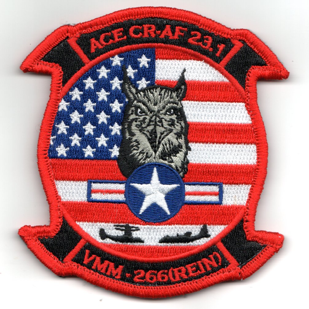 VMM-266 'ACE CRAF 23.1' Det (Red Stripe/V)