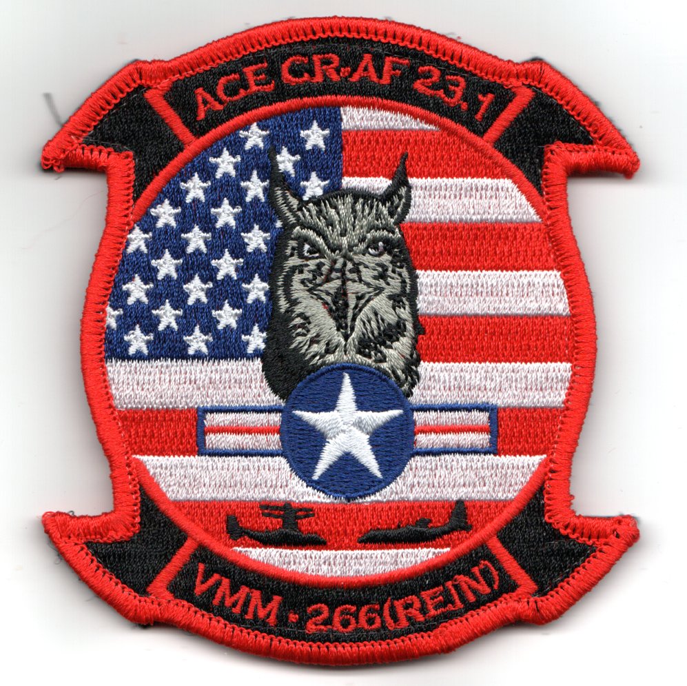 VMM-266 'ACE CRAF 23.1' Det (White Stripe/V)