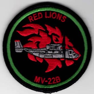 VMM-363 *RED LIONS* MV-22B Bullet (Black)