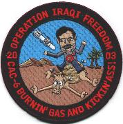 VP-26 CAC-6 OIF Patch (Saddam)