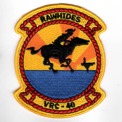 VRC-40 Squadron Patch (Setting Sun)