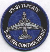 VS-31 Aircraft Patch (Blue)