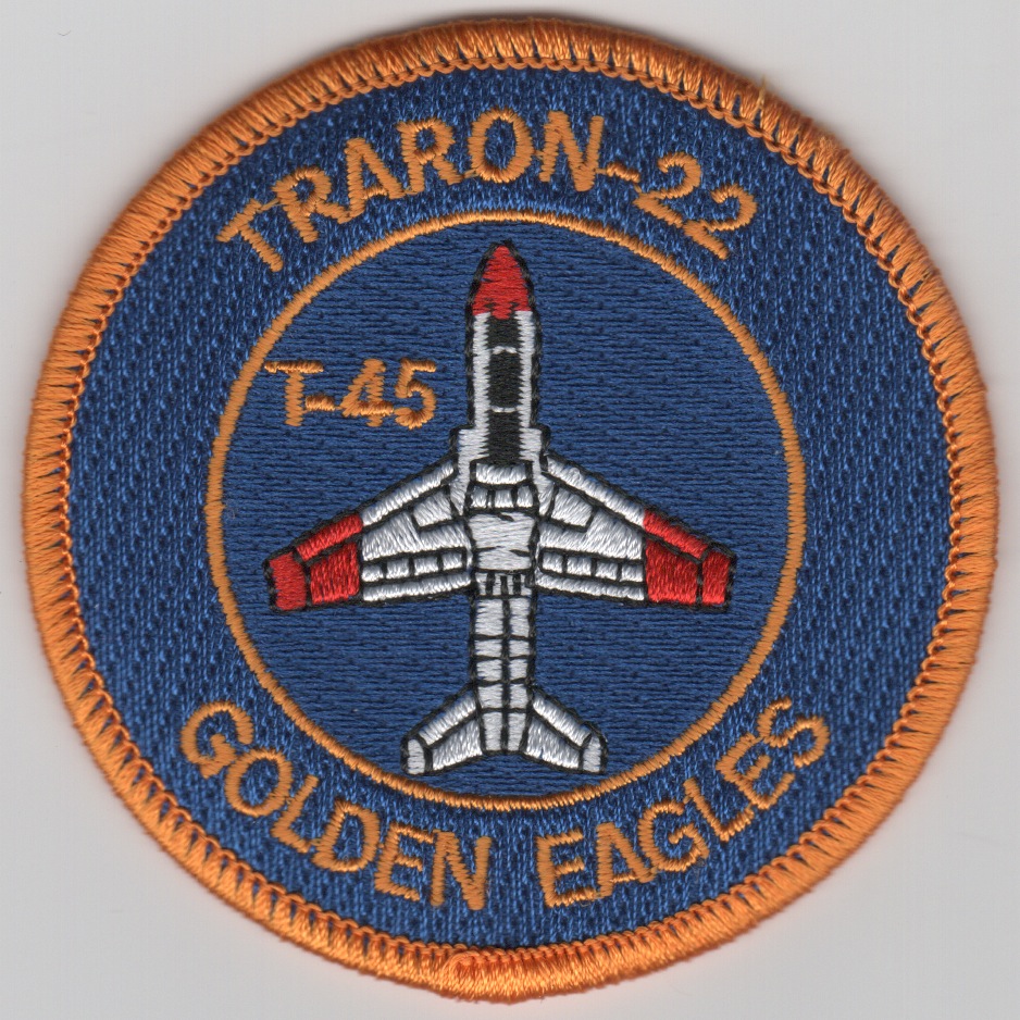 VT-22 A/C 'Bullet' Patch (Blue)