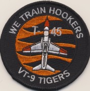 VT-9 T-45 A/C Patch ('TIGERS')